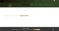 Desktop Screenshot of klepsydra.pl